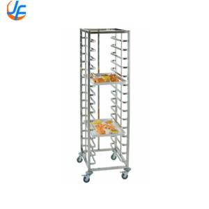 Quality RK Bakeware China-Full Welded High Quality Baking Oven Rack 800*600 Baking Tray Trolley wholesale