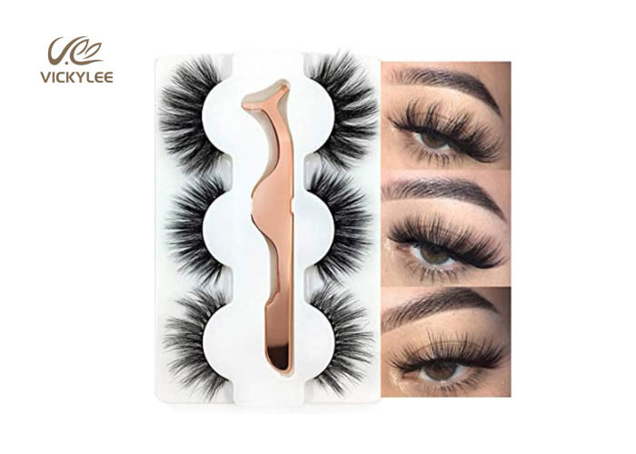 Lightweight 11MM Natural False Eyelashes For Stage