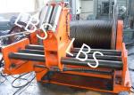 Large Scale Spooling Device Winch Hydraulic / Electric Steel Material