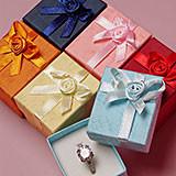 Quality Elegant Custom Jewelry Paper Boxes Non Tarnishing Foam Inside For Bracelet And Necklace wholesale