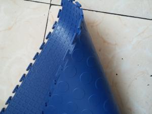Quality PVC studed visible joint interlocking floor tiles 500 wholesale