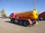 Euro 3 336hp Used Howo 6*4 Vacuum Truck 10 Cbm Sewage Suction Truck In Good