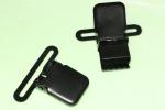 Clip Cute Buttons For Clothes , Black Multiusage Decorative Metal Buttons