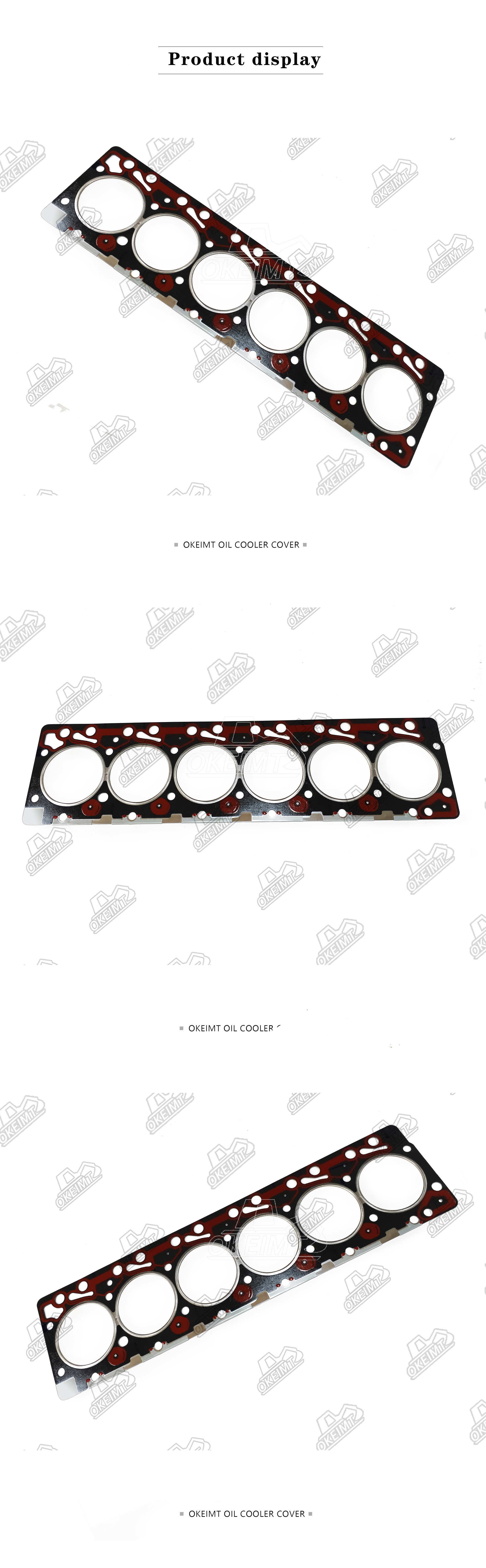 6D102 Cylinder Head Gasket For Komatsu PC 200 210 220 240-7 Excavator
