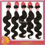100% Remy Brazilian Wavy Human Hair Extensions Natural Black and Red Color