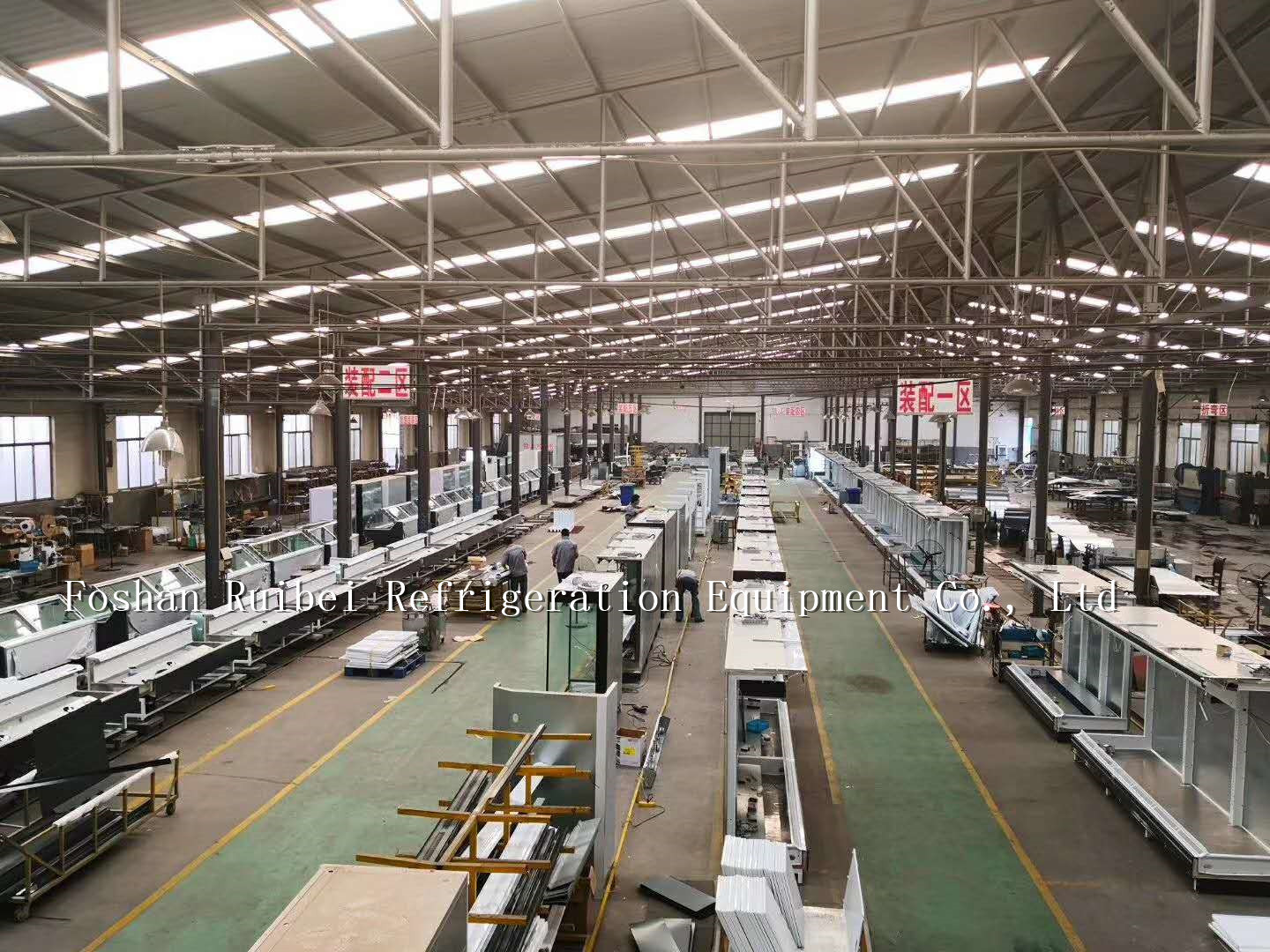 Wholesale supermarket glass door display freezer commercial refrigerator freezer