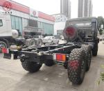 6x6 5ton Awd Cargo Truck Off Road Truck Chassis Double Cabin Medium-sized Diesel