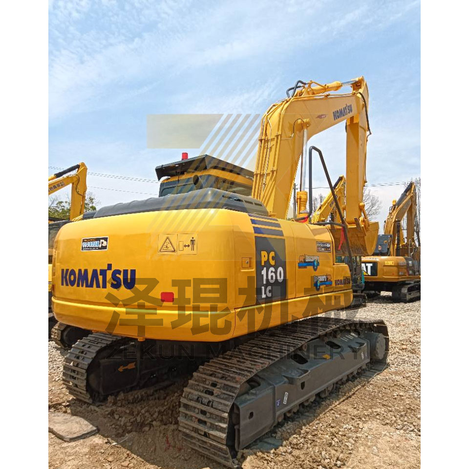 Used Komatsu PC160-7 Excavator 16 Ton 500-1000 Working Hours