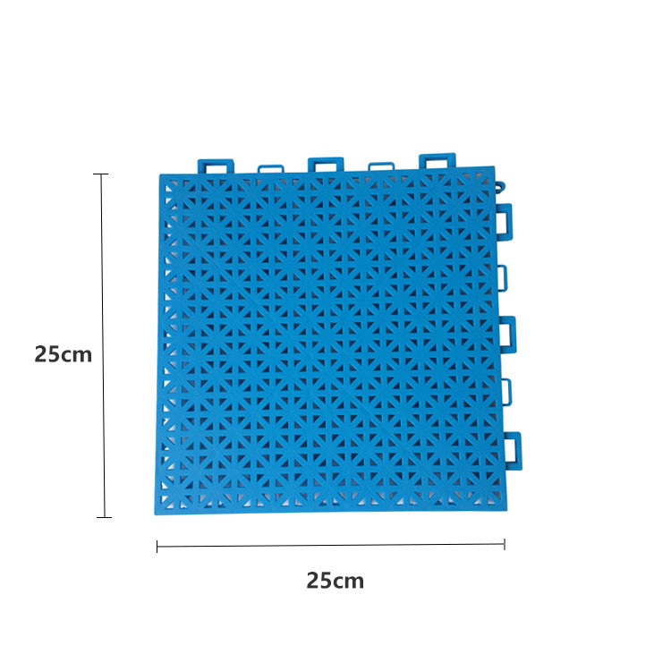 Sport Elasticity TPE Backyard Floor Tile Basketball Court Interlocking