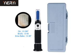 Quality 3 In 1 Handheld ATC Portable Refractometer For Wine / Beer , Light Weight wholesale