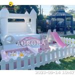 Gray And White Soft Play foam climbing blocks kids indoor playground equipment