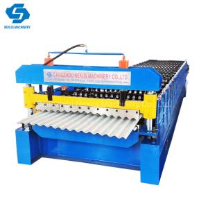 Quality Aluminum Roofing Roll Former Manufacturer China/Corrugated Sheet Roll Forming Machine wholesale