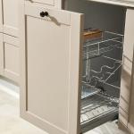 18mm Modern Kitchen Cupboard MDF Melamine Door Flat Edge