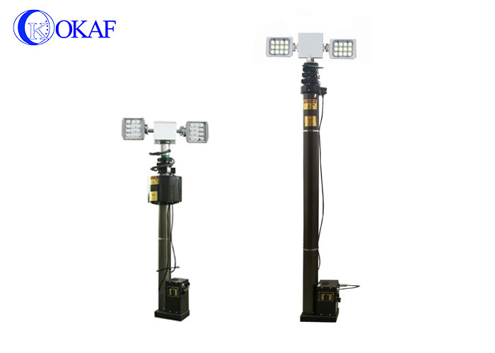 Electric Height 20m Light Mast Ip66 Waterproof