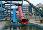 Exciting Huge Young People Fiberglass Water Slide Water Play Equipment