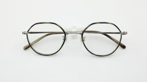 Quality Blue Light Block Glasses Rtro Optical Eyewear Non-prescription Eyeglasses Frame for Women Men with Handmade Acetate Rims wholesale