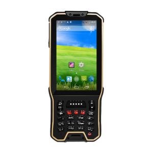 Quality Rugged Outdoor Portable Data Collector Qr Barcode Scanner 4G WIFI GSM Connection wholesale