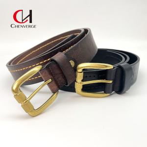 Quality Retro Casual Style Genuine Leather Belt Men And Women Waist Top Layer Of Cowhide wholesale