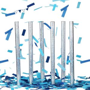 Quality Gender Reveal Blue Biodegradable Confetti Cannon wholesale