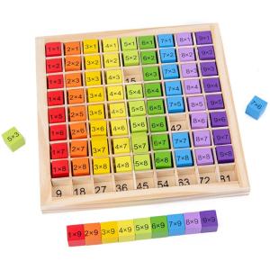 Quality Montessori 0.59in 99 Number Wooden Math Toy Table Abacus Counting Toy wholesale