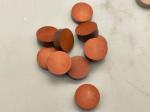 4.5 Mm Resin Diamond Grinding Wheel With Brown Resin Bond For Optical Glass