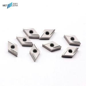 Quality Machining Steel Cermet Turning Inserts High Surface Finishing DNGG110404R-C wholesale