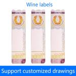 Matt Surface Holographic Security Stickers Waterproof Holographic Vinyl Stickers