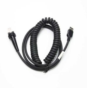 Quality Spiral PVC USB Barcode Scanner Cord For Honeywell 1900GSR 1902GHD wholesale