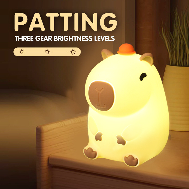 Non-Toxic Platinum Silicone LED Night Light for Office and School