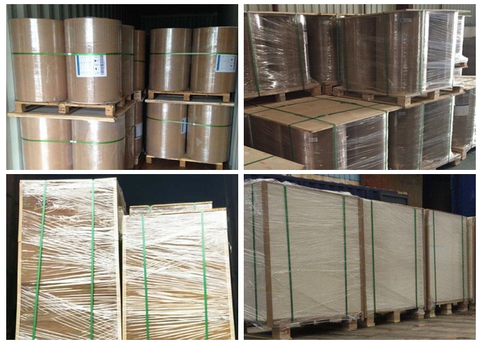 FSC 250GSM - 400GSM Craft Liner Board Brown Color 70 * 100 For Document Bags