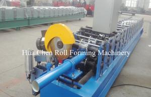 Quality Rain Water Steel Down Pipe Roll Forming Machine 380V 50Hz 3 Phases wholesale