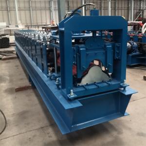 Quality Glazed Roof Ridge Cap Roll Forming Machine Galvanized Metal Color Steel wholesale
