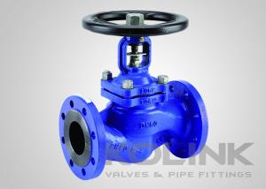 Quality Bellows Seal Globe Valve DIN EN PN 16 - 63, Cast Steel Flanged Stop Valve wholesale
