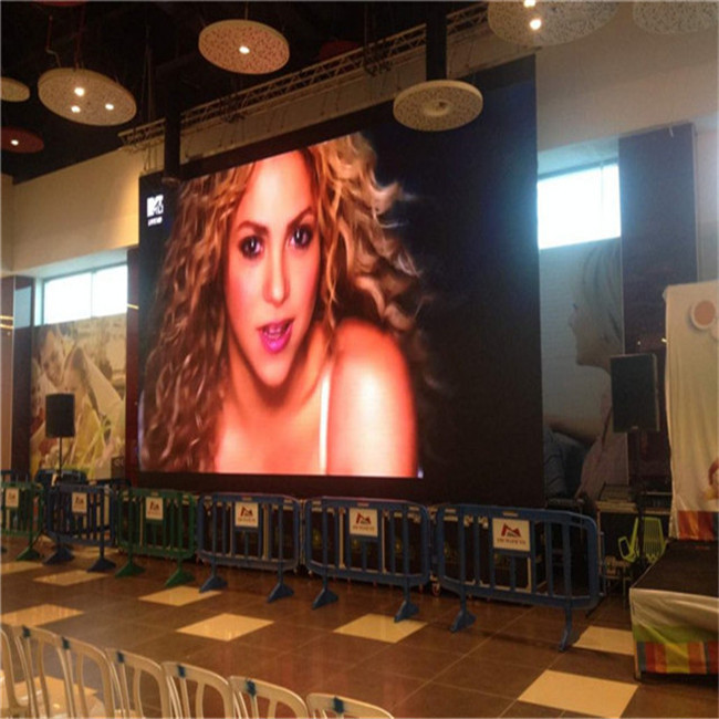 P4.81 Indoor Full Color Led Display Video Advertising Board HD Screen 2 Years Warranty