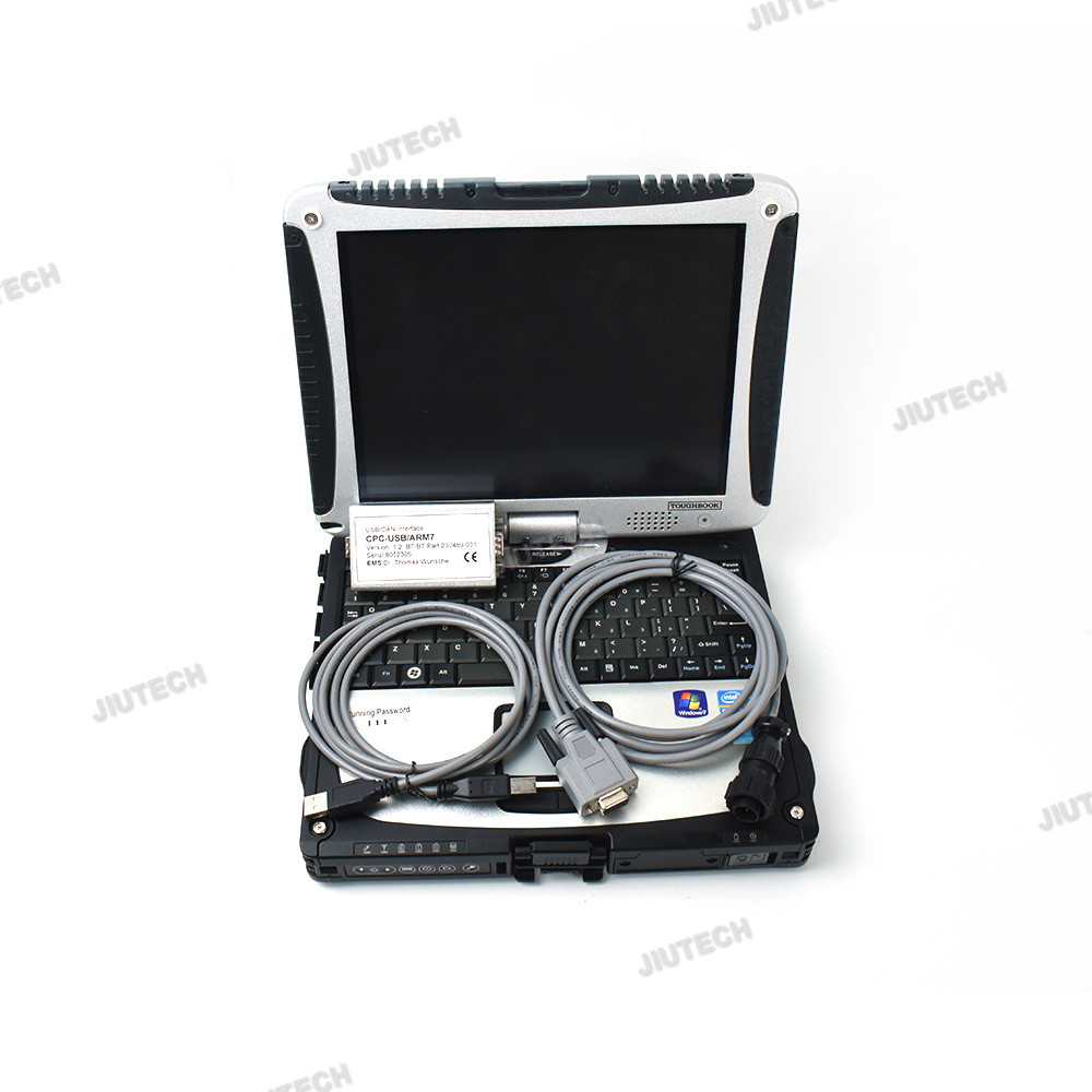 CF19 Laptop+ For Toyota BT+ Service Bases TruckCom USB/CAN Interface CPC-USB ARM7 Forklift Diagnostic Tool