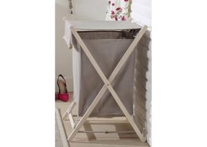 Quality BSCI 67cm Height Laundry Basket Hamper With Lid wholesale