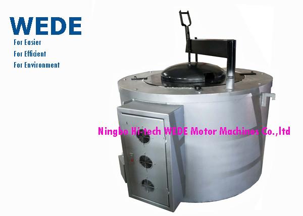 Different Capacity Rotor Die Casting Machine Electric Furnace For Aluminum Bar