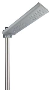 Quality Waterproof 12 Watt Integrated Solar Street Light / Solar Dusk To Dawn Street Light wholesale