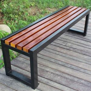 Quality antirust 3 Seat 1500mm Cast Iron And Wood Garden Bench wholesale