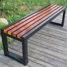 Buy cheap antirust 3 Seat 1500mm Cast Iron And Wood Garden Bench from wholesalers