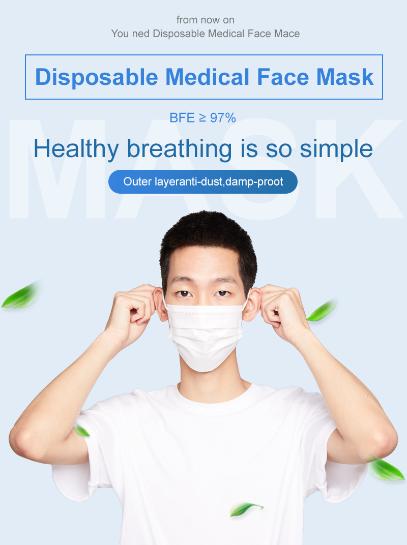 Nonirritation Earloop Dust Protection Mask Breathable For Adult