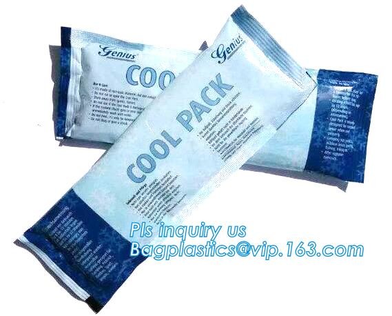 medical cooler ice bags pack, isposable Medical Care Instant Ice Pack&Instant Cold Pack, cooler ice bags pack plastic ic