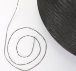 DDB Black Color 150D/48F NIM DTY Polyester Yarn For Knitting Machine