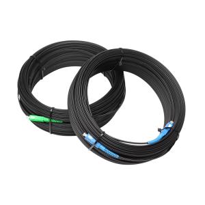 China SC UPC APC FTTH Fiber Cable Patch Cord 2 Core G657A Simplex For Indoor Outdoor on sale