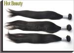 Peruvian Remy Virgin Human Hair Extensions , Silky Straight Wave