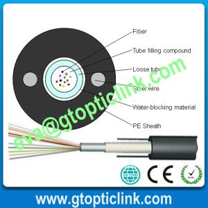 Quality Outdoor messenger Aerial optic fiber cable GYXTY wholesale