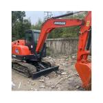 original paint used mini digger doosan55/second hand doosan55 cheap price on