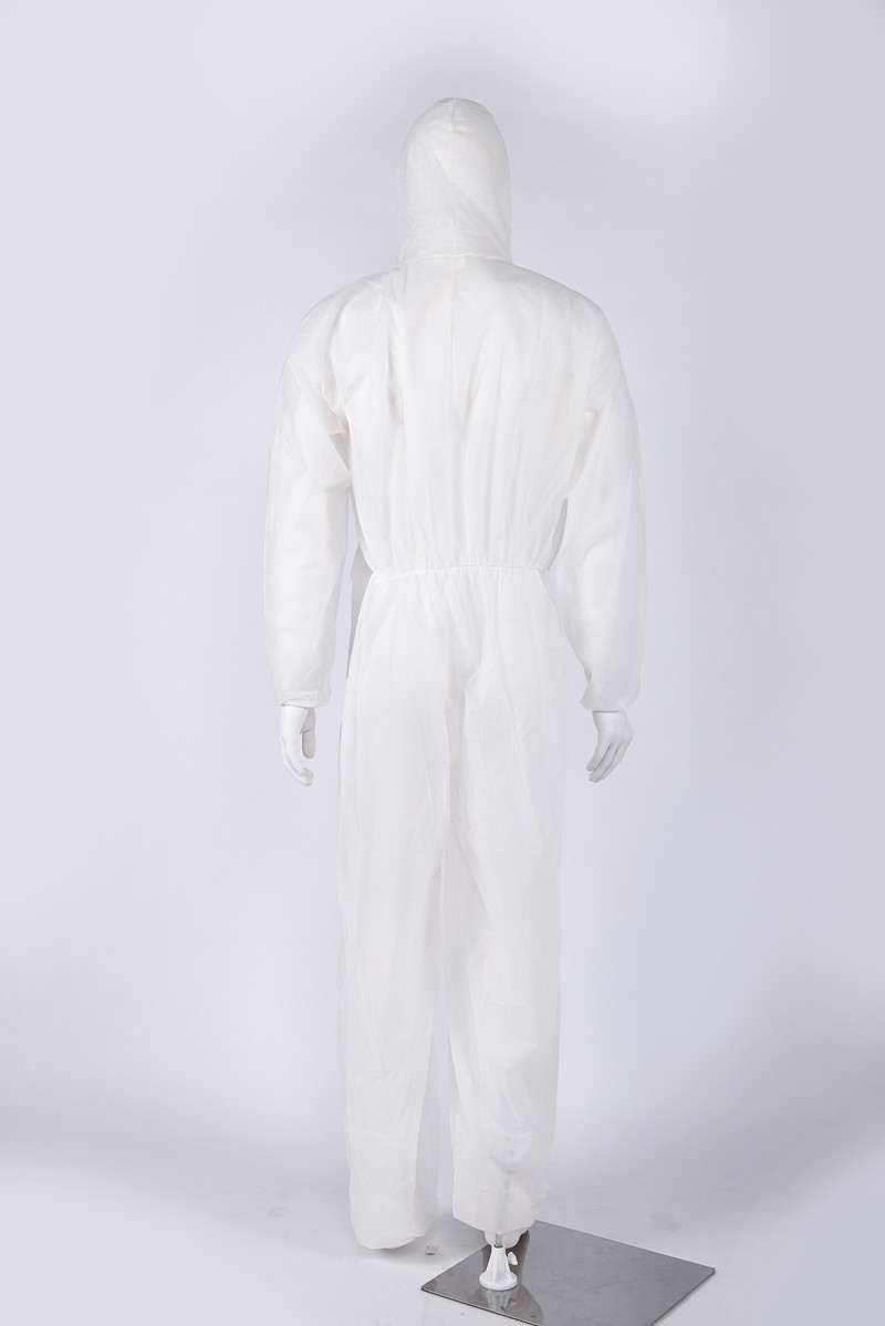 70gsm Disposable Protective Coverall Elastic Waist Men'S Disposable Overalls