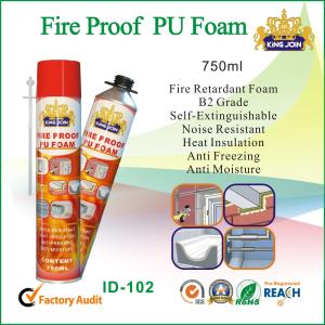 Quality PU Fire Retardant Foam Spray / Sealant To Wood / Drywall , Anti Freezing wholesale