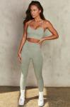 Oem Factory Manufacturer Custom Logo Seamless 2 Piece Yoga Set Lightweight High